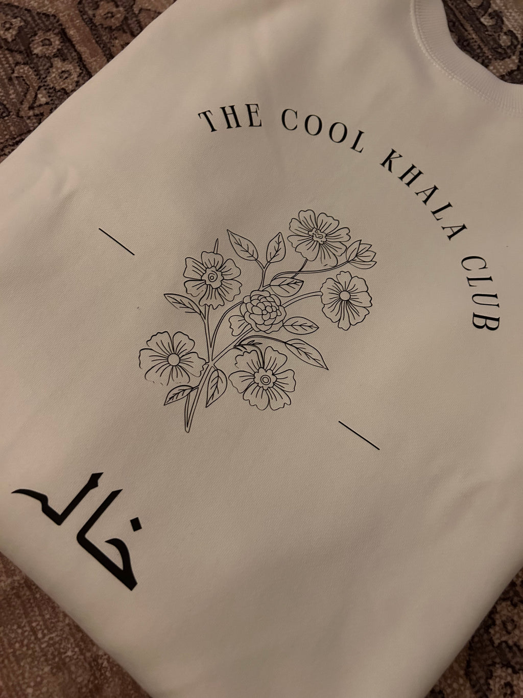 Cool Khala club sweatshirt | white