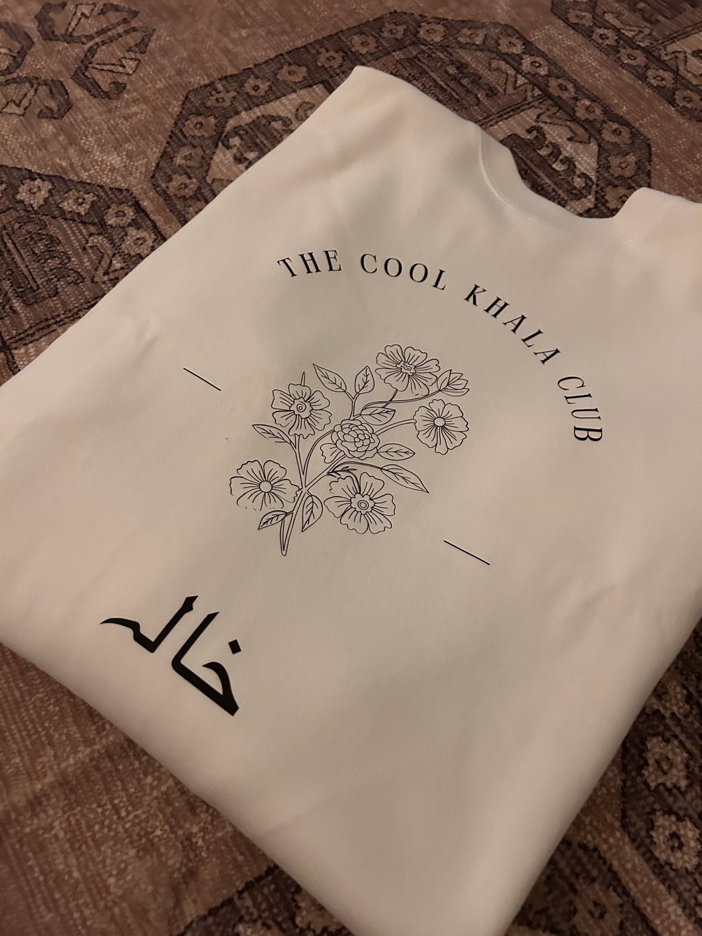 Cool Khala club sweatshirt | white