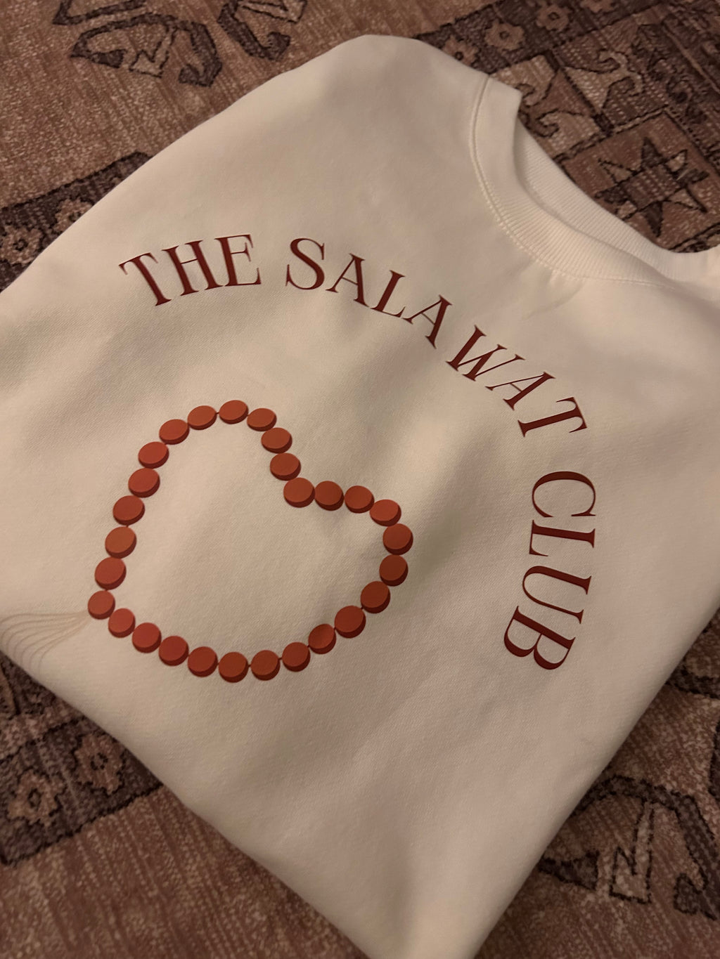 The Salawat Club Sweatshirt | White
