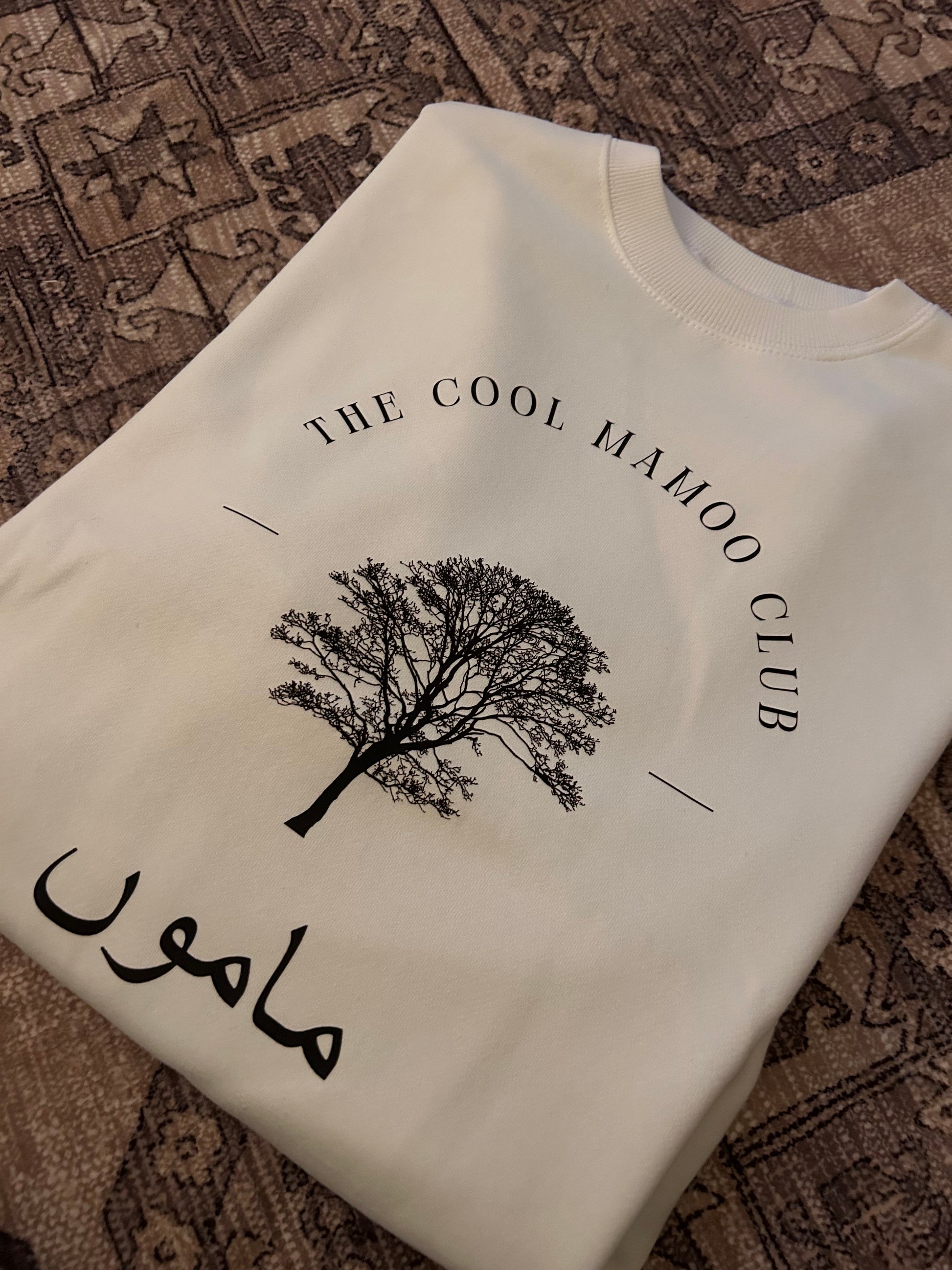 The Cool Mamoo Club Sweatshirt White