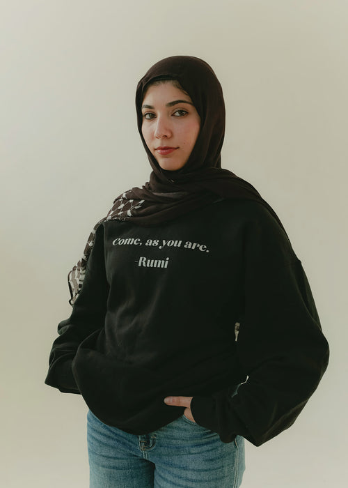 "Come as You Are" Hazrat Rumi Inspired Unisex sweatshirt