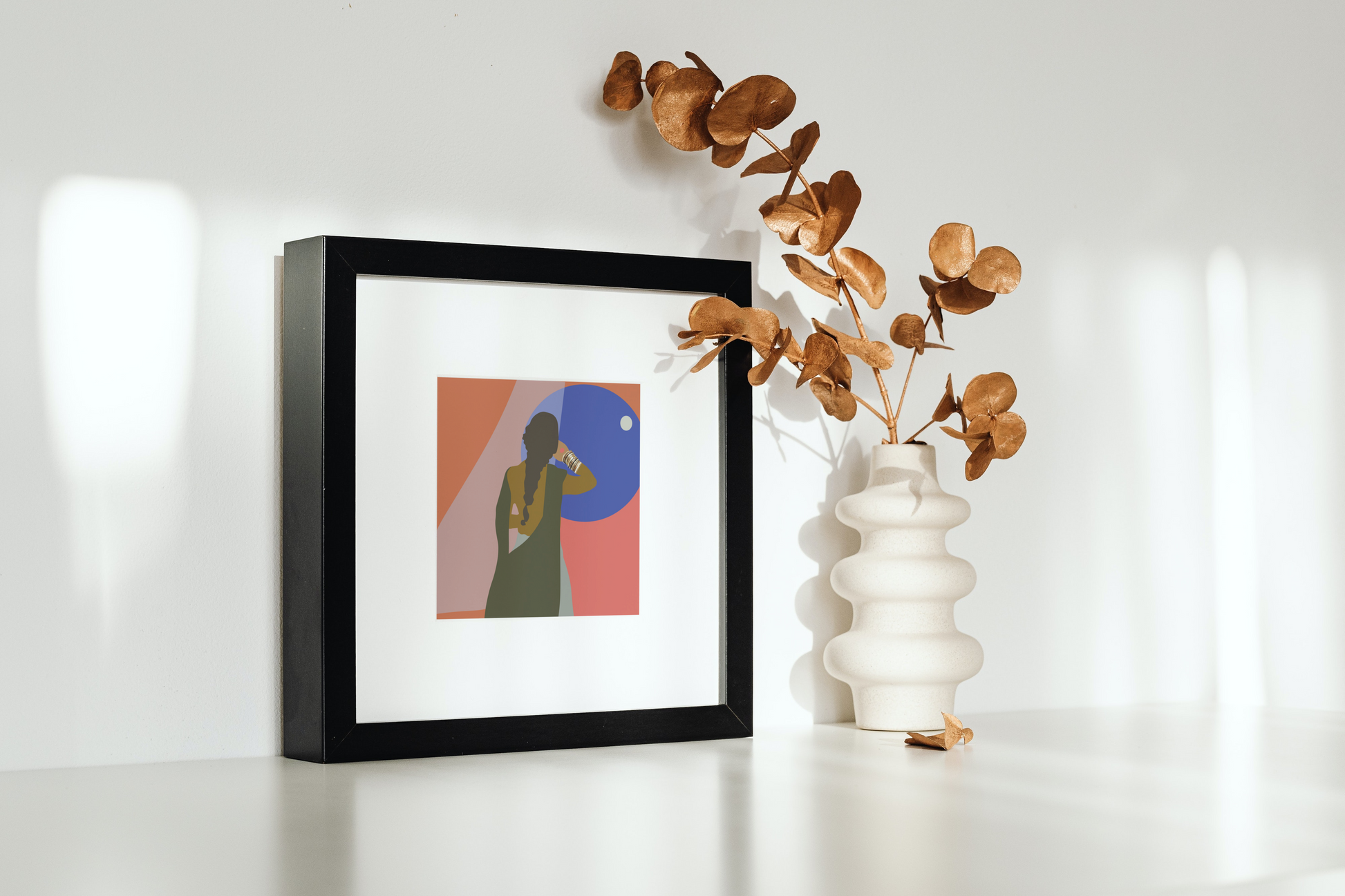 دیسی پاکستانی وال آرٹ | | 3 سائز دستیاب | میٹ | اسکوائر وال آرٹ | دیسی تحفے