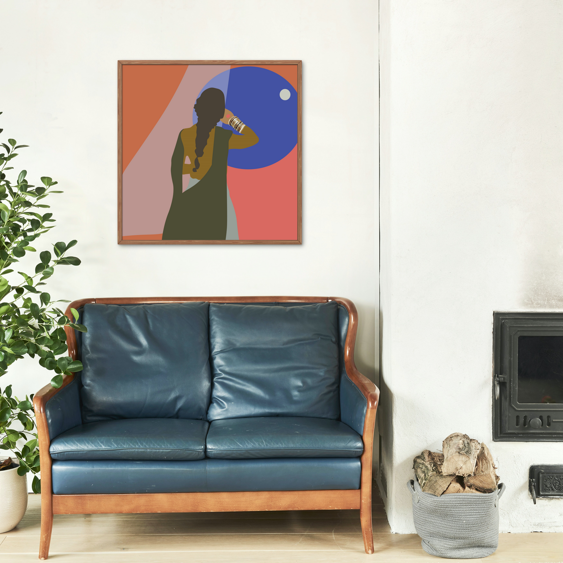 دیسی پاکستانی وال آرٹ | | 3 سائز دستیاب | میٹ | اسکوائر وال آرٹ | دیسی تحفے