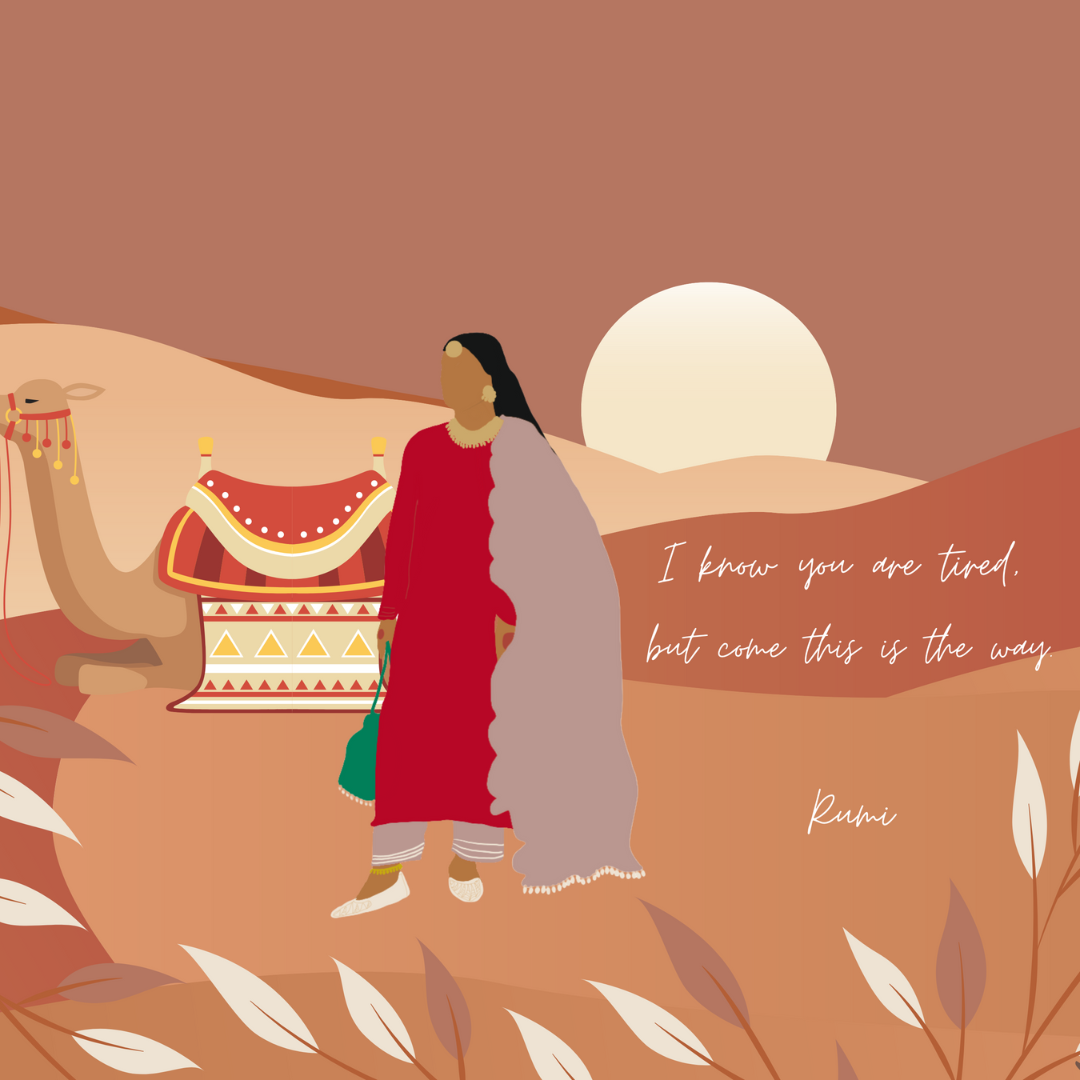 آؤ جیسا تم ہو، رومی | بغیر فریم شدہ پرنٹ 10 x 10