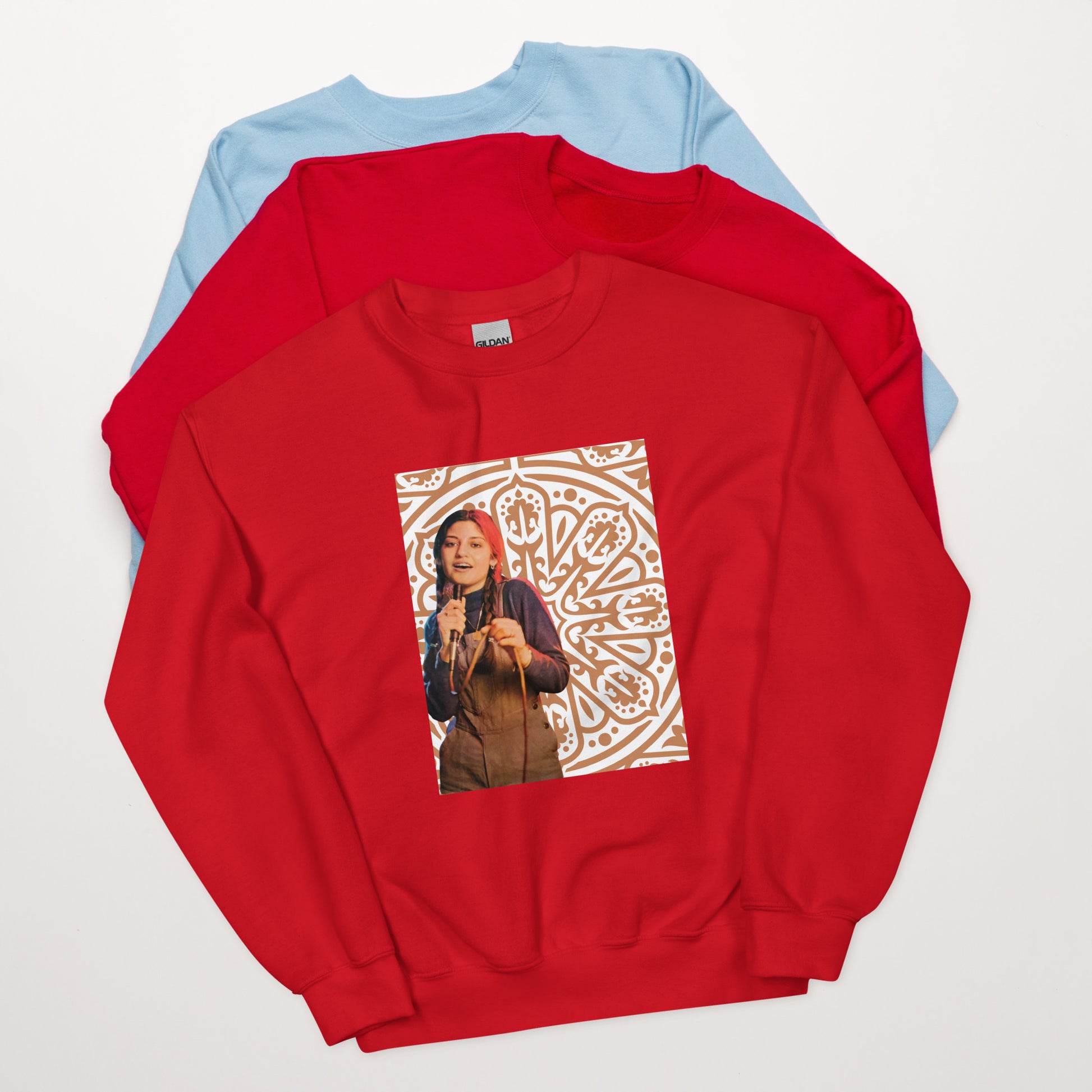 Nazia Hassan Sweatshirt | Desi Apparel | 8 colors | Pakistani Apparel
